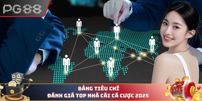 Bảng tiêu chí đánh giá top nhà cái cá cược 2025