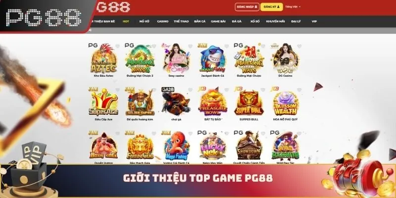 Giới thiệu top game PG88